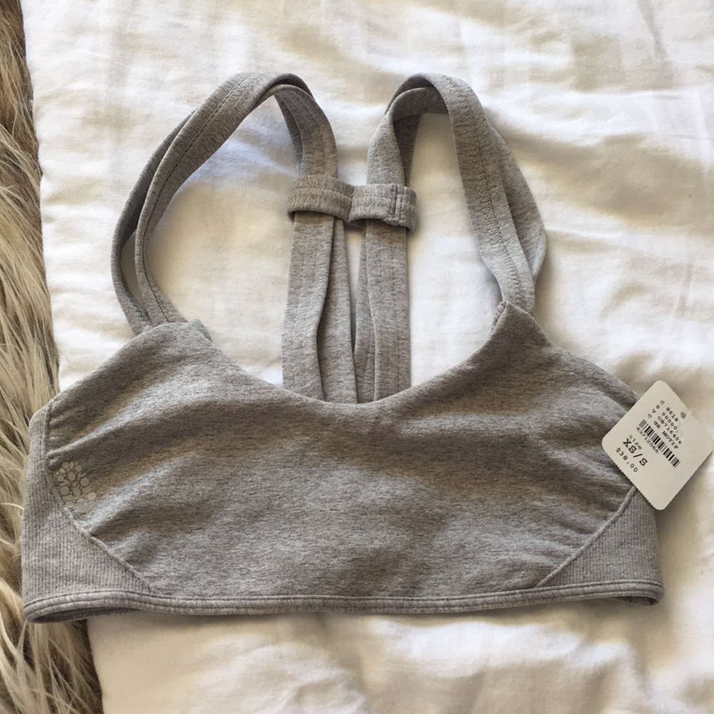 NWT gray bra - Free People